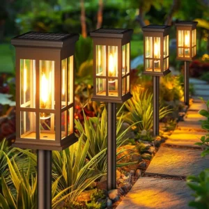Solar Pathway Waterproof Landscape Lighting