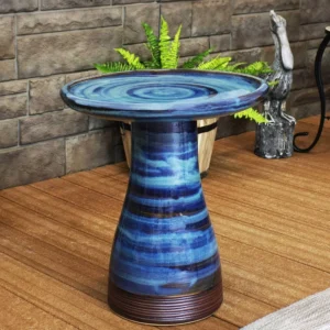 Ceramic Bird Bath for Outside
