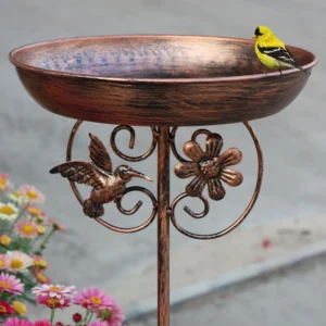 Detachable Cast Iron Decorative Bird Feeder